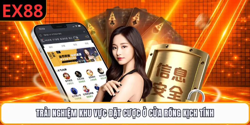 Trải nghiệm khu vực đặt cược ở cửa Rồng kịch tính